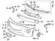 Cadillac CT6 Bumper Cover Diagram - 84713015