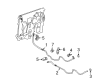 Cadillac Transmission Oil Cooler Hose Diagram - 19331381