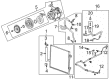 Hummer A/C Compressor Diagram - 37183469