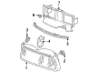 Buick Headlight Diagram - 16523101