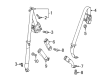 Cadillac XT5 Seat Belt Diagram - 86802055