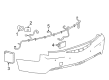Cadillac ATS Chassis Wiring Harness Connector Diagram - 84388146