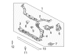 Chevy Aveo5 Radiator Support Diagram - 96457531