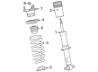 Chevy Colorado Strut Housing Diagram - 85639231
