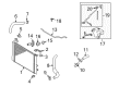 Pontiac Vibe Thermostat Housing Diagram - 19185387