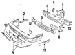 Buick Regal Bumper Cover Diagram - 10215550