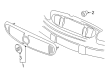 Buick Century Grille Diagram - 10334271