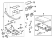 GMC Acadia Hazard Warning Switch Diagram - 84646673