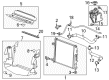 Cadillac ATS Water Hose Diagram - 23104587