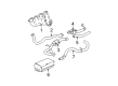 Cadillac Escalade EXT Exhaust Pipe Diagram - 88983207