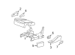 Cadillac CTS Seat Motor Diagram - 88992806