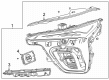 Buick Enclave Headlight Diagram - 84874160