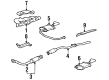Oldsmobile Achieva Muffler Diagram - 22592448
