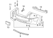 Cadillac Bumper Cover Diagram - 19121119