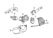 Buick LaCrosse Steering Column Cover Diagram - 9011606