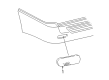Buick Bumper Reflector Diagram - 15000433