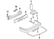 Buick Regal Bumper Cover Diagram - 10241556