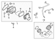 Chevy PCV Hose Diagram - 12665107