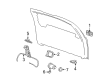 Cadillac Escalade Door Lock Cylinder Diagram - 88937334