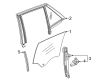Chevy Blazer EV Window Regulator Diagram - 26347082