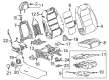 Buick Envista Seat Cushion Diagram - 42813884