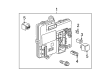 Chevy Malibu Body Control Module Diagram - 20941534