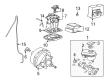 Chevy ABS Pump And Motor Assembly Diagram - 18043963