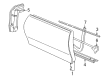 Pontiac Sunfire Weather Strip Diagram - 12364479