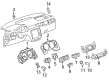 Chevy Silverado 2500 HD Turn Signal Switch Diagram - 25858705