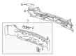 Chevy Traverse Limited Floor Pan Diagram - 84420801