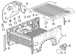 Chevy Silverado 3500 HD Fuel Filler Housing Diagram - 84749793