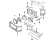 Cadillac Seville Side Marker Light Diagram - 915493