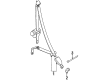 Chevy Metro Seat Belt Diagram - 91174045