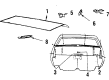 Chevy Citation II Door Lock Actuator Diagram - 20616582