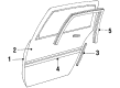 Buick Somerset Door Moldings Diagram - 20501621