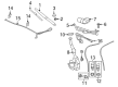 Chevy Windshield Washer Nozzle Diagram - 25823360