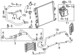 Cadillac CTS Water Hose Diagram - 22990650