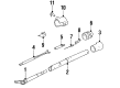 Cadillac Fleetwood Steering Column Cover Diagram - 7847980