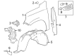 Chevy Suburban Mud Flaps Diagram - 84433550