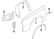 Oldsmobile Antenna Cable Diagram - 10026637