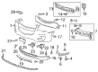Chevy Equinox Bumper Cover Diagram - 20983230