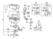 Chevy Suburban 1500 Cup Holder Diagram - 22860867