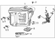 GMC Sierra 1500 Limited Headlight Diagram - 86788463