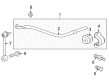 Chevy Camaro Sway Bars Diagram - 23314069