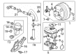 Chevy Impala Limited Brake Master Cylinder Repair Kit Diagram - 22796285