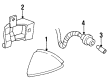 Pontiac Side Marker Light Diagram - 5975456