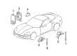 Chevy Yaw Sensor Diagram - 10307709