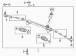 Chevy Spark Tie Rod End Diagram - 95371539