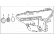Buick Encore GX Headlight Diagram - 42887253