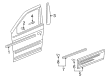 Pontiac Aztek Weather Strip Diagram - 10316093